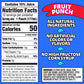 Capri Sun Fruit Punch Naturally Flavored Juice Drink Blend, 40 ct Pack, 4 Boxes of 10 Pouches