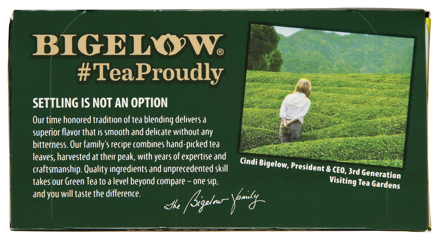 Bigelow Tea Green Tea - Classic - Case Of 6 - 20 Bag