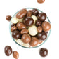 Yupik Triple Chocolate Espresso Coffee Beans  2.2 lb (35.2 oz)  Coffee Beans Covered in Milk Chocolate  White Chocolate & Dark Chocolate  Smooth & Crunchy  Sweet Snacks  Ideal for Topping & Baking