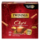 Twinings Chai Black Tea Individually Wrapped Bags, 100 Count (Pack Of 1), Richly Blended With Warm Spices, Caffeinated, Enjoy Ho