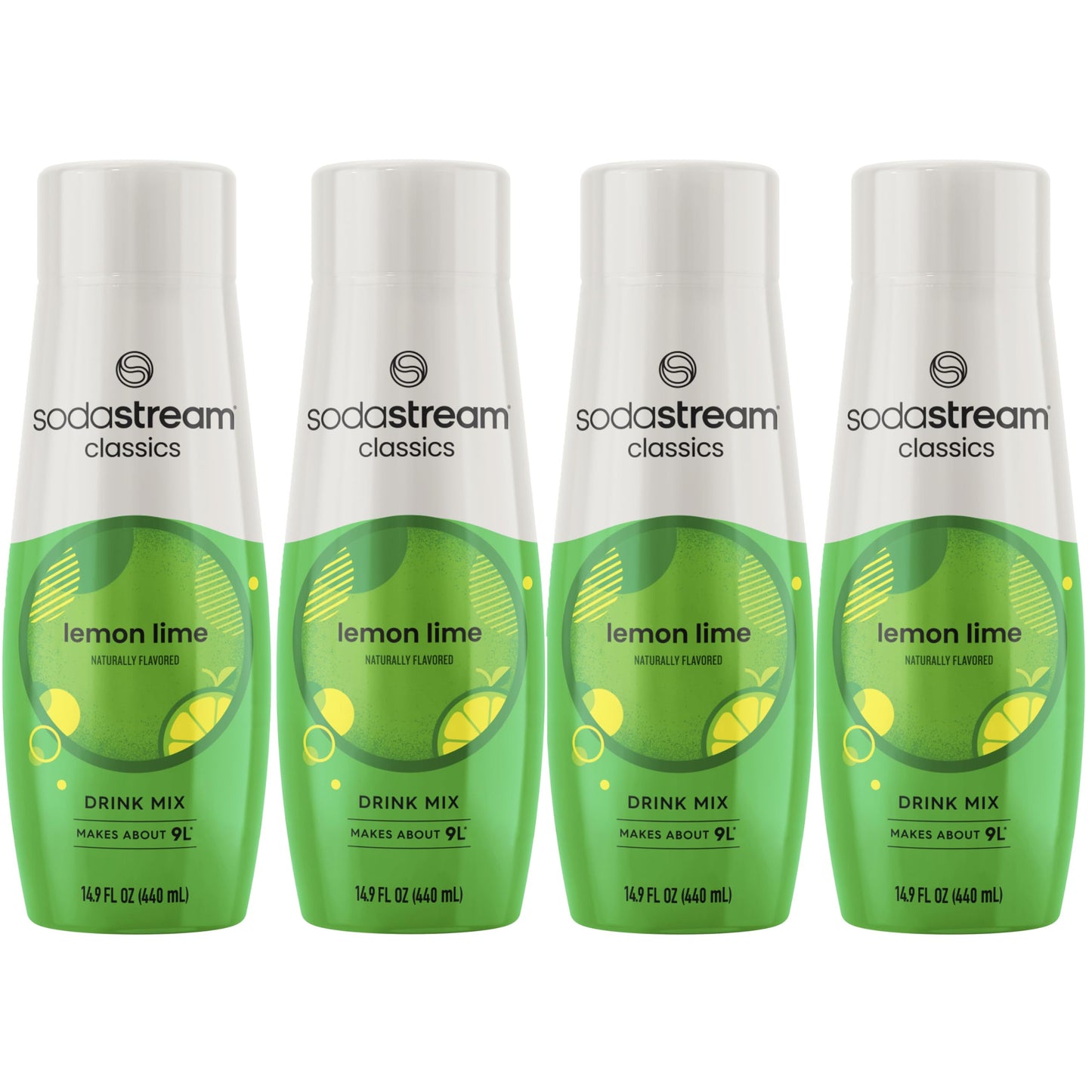 Sodastream Lemon Lime, 14.8 Fl Oz (Pack Of 4)