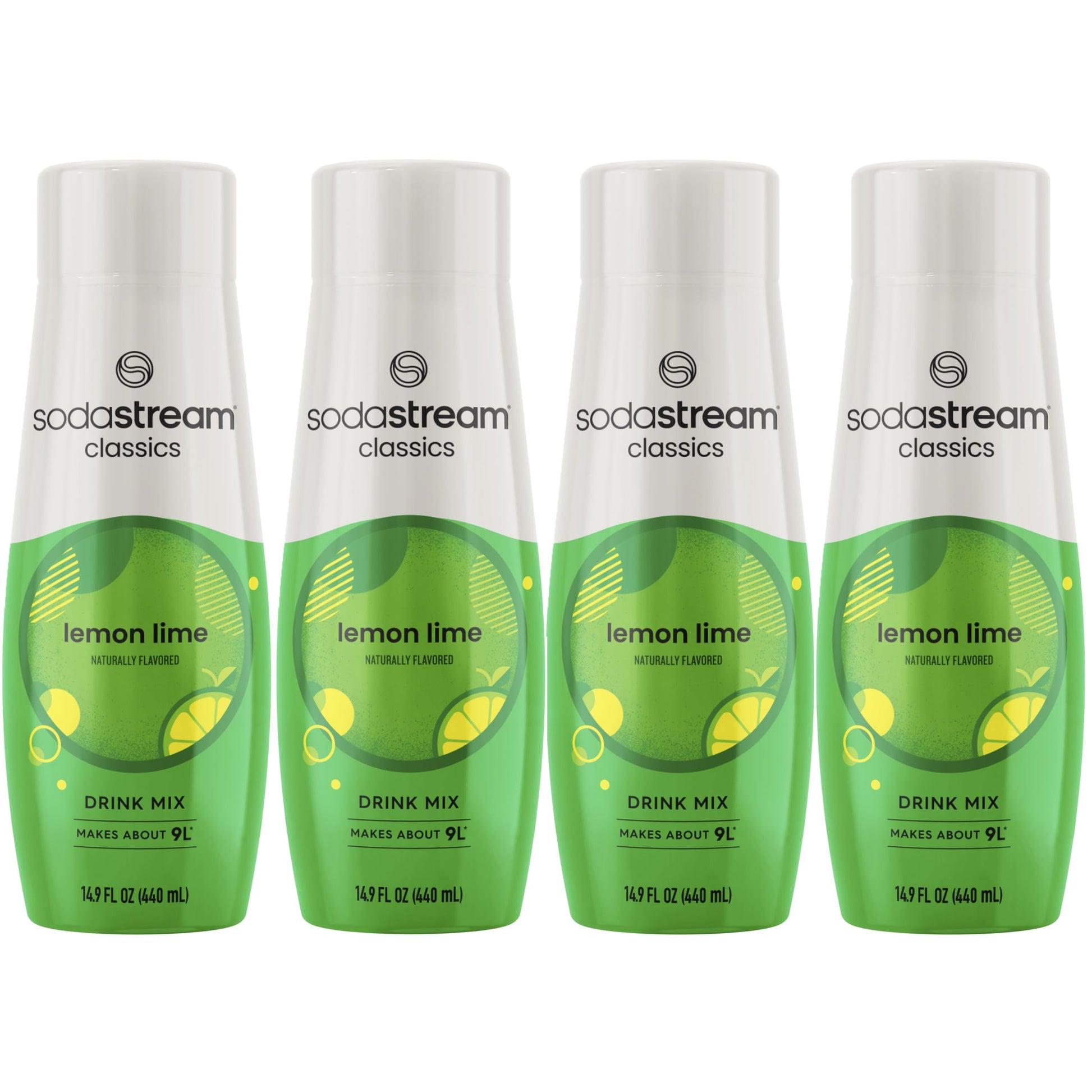 Sodastream Lemon Lime, 14.8 Fl Oz (Pack Of 4)