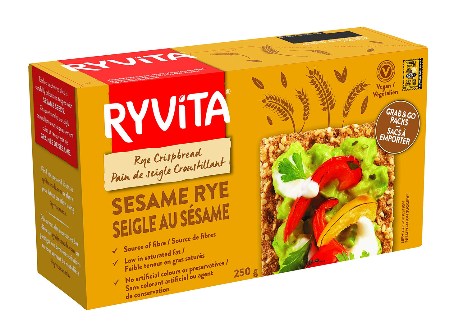 Ryvita crispbread with Sesame Seed 250g