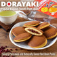 YAMASAN KYOTO UJI Dorayaki Japanese Red Bean Pancake, Traditional Japanese Wagashi Sweets, Cute Mini Size, Individually Wrapped,