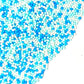 Homipooty Nonpareils Sprinkles 2mm Mini Pearls, Edible Blue and White Sugar Sprinkles for Baking, Cake Decorating, 110g/3.88oz