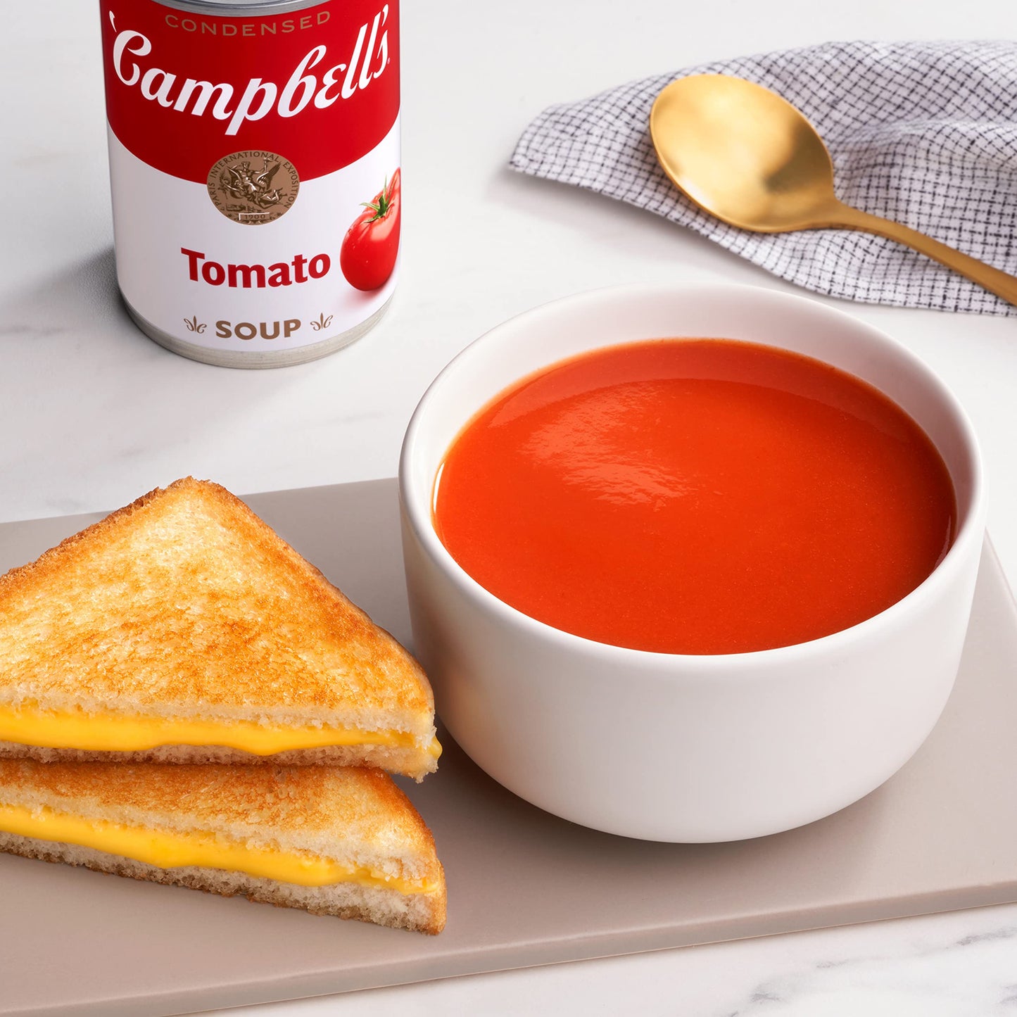 Campbells Condensed Tomato Soup, 10.75 oz Can, Pack of 4