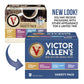 Victor Allens Coffee Variety Pack - 42 Count Single Serve Pods for Keurig - Morning Blend, Colombian, Donut Shop, French Roast - Brown