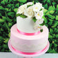 Global Sugar Art Peace Rose Sugar Cake Flowers White 3 Inch, 3 Count By Chef Alan Tetreault