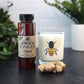 Honey Feast Ginger Honey, Natural Ginger Root Infused, Unfiltered Florida Honey, 12oz