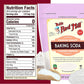 JD Bargain Outlets Baking Soda, Aluminum-Free, Gluten-Free, 16 oz, Non-GMO, Vegan, Kosher