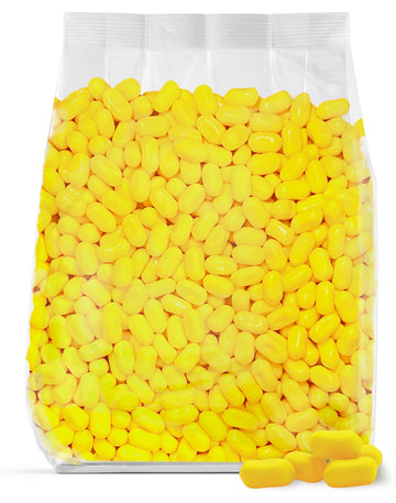 Taboom Laffy Bites Gone Bananas 2lb Bulk Chewy Gummy Candy - Banana Flavor with Filling