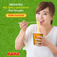 MAMA Noodles PORK Instant Cup of Noodles with Delicious Thai Flavors, Hot And Spicy Noodles with Pork Soup Base, No Trans Fat wi
