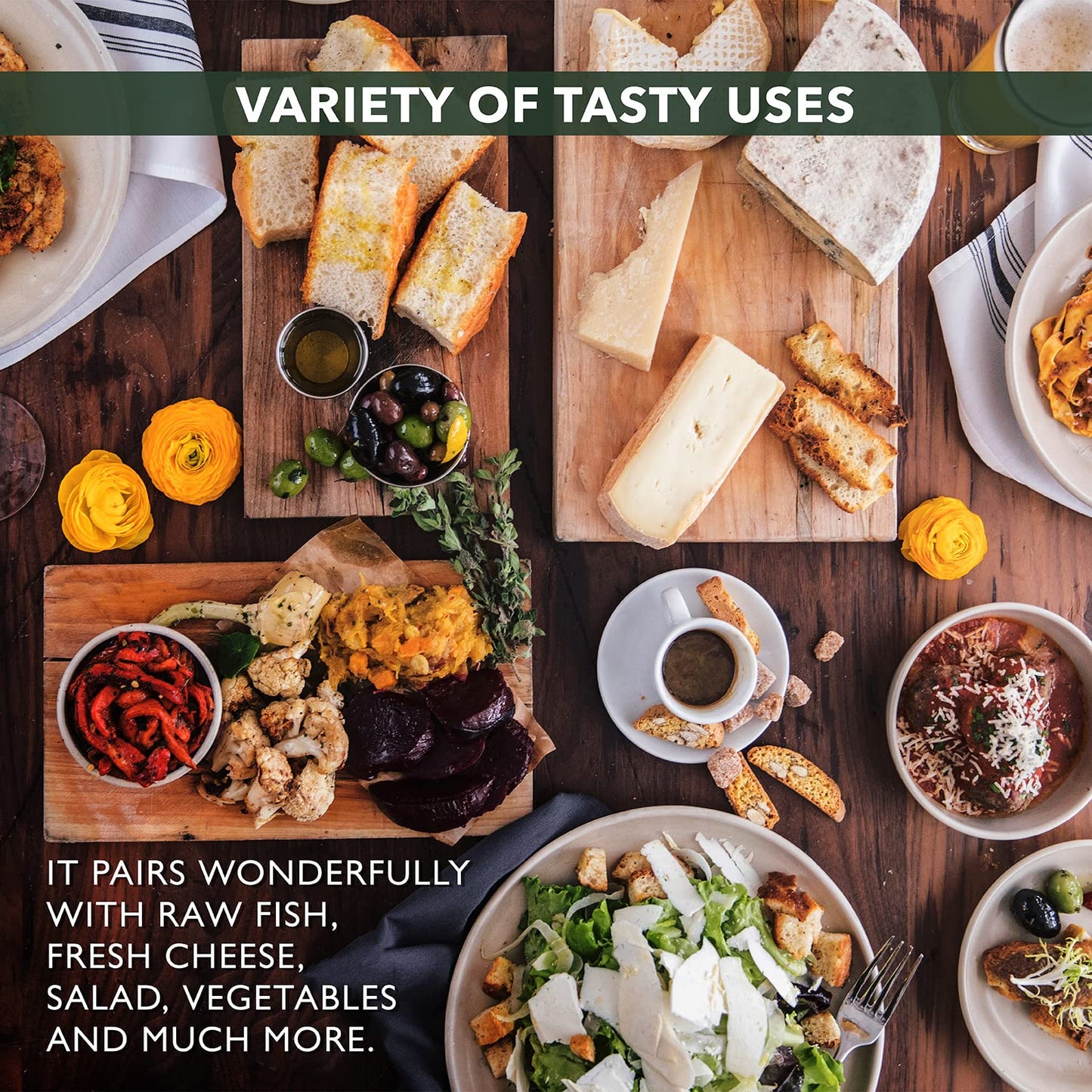 Frantoia Extra Virgin Olive Oil From Italy - Fruity, Unfiltered, Cold Extracted Authentic Sicilian Olive Oil - Fresh Harvest Imported Olive Oil From Italy (101.4 Fl Oz)