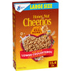 Honey Nut Cheerios Cereal, Limited Edition Happy Heart Shapes, Heart Healthy Cereal With Whole Grain Oats, Large Size, 15.4 Oz