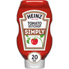 Heinz Simply Tomato Ketchup With No Artificial Sweeteners (20 Oz Bottle, Pack Of 12)