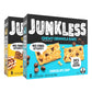Junkless Chewy Granola Bars Twin Pack – Chocolate Chip & Cinnamon Roll – Gluten-Free, Less Sugar – 12 Bars in 2 Boxes