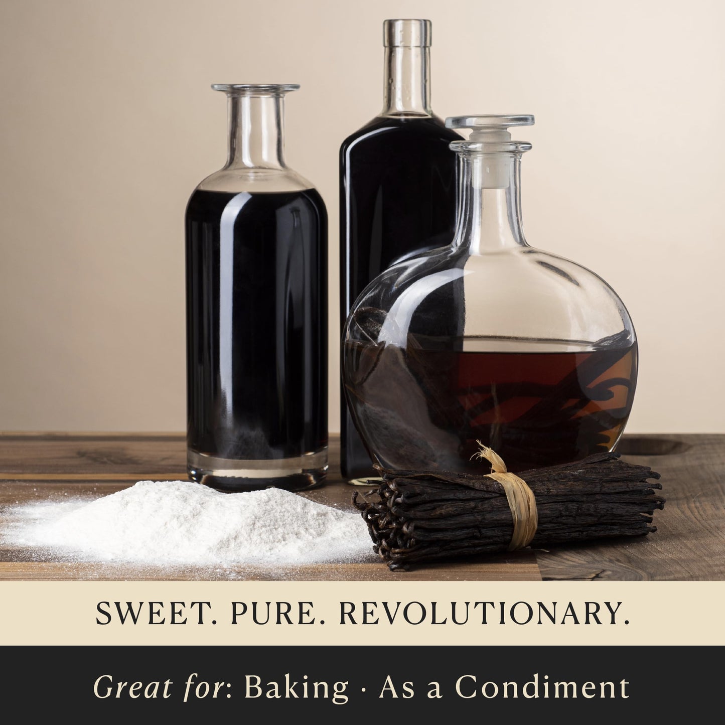 Cooks, Pure Vanilla Powder, Worlds Finest Gourmet Fresh Premium Vanilla, 4.5 Oz
