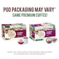 New England Coffee Colombian Supremo Medium Roast Pods, 12 Count (Pack of 6)