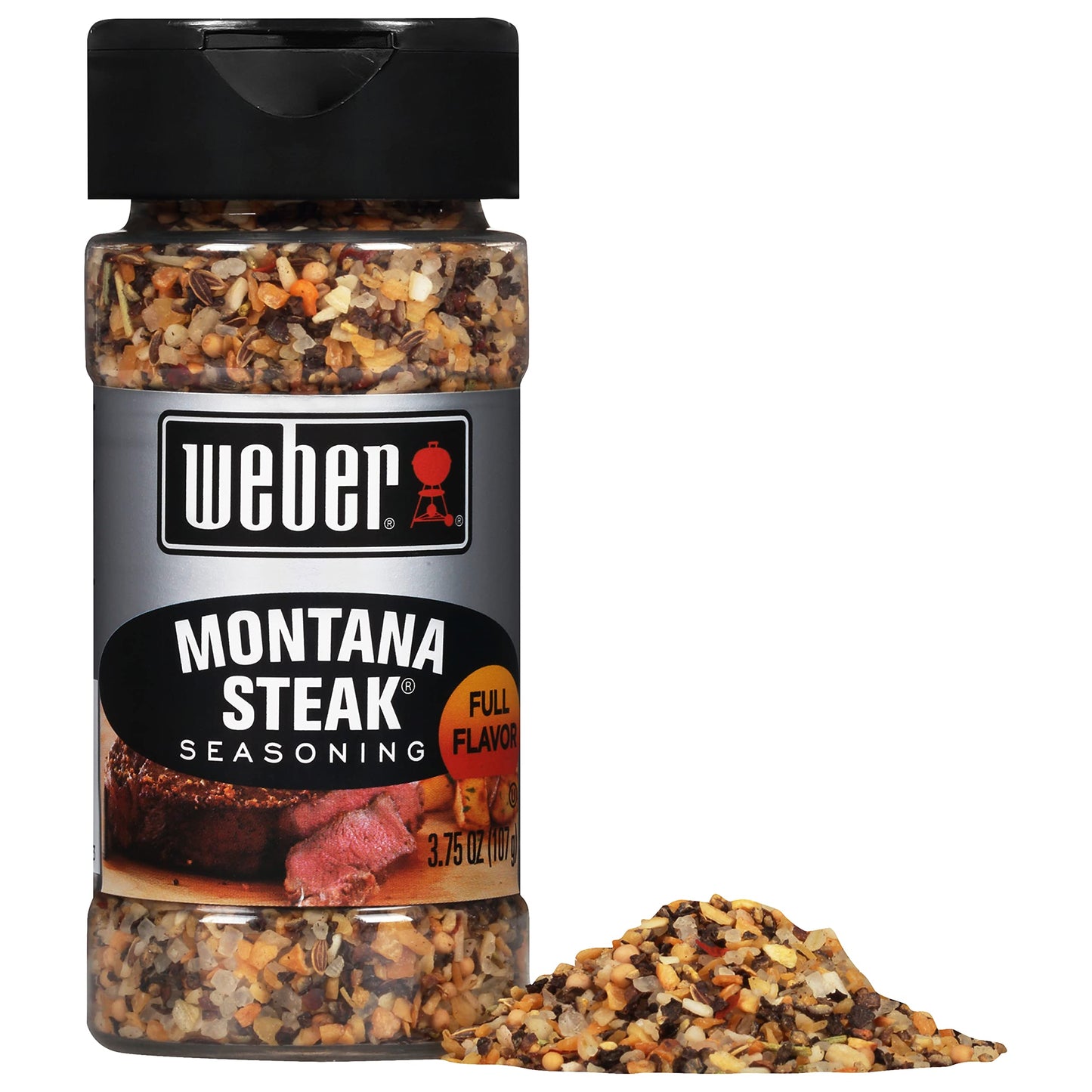 Weber Montana Steak Seasoning, 3.75 Ounce Shaker