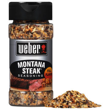 Weber Montana Steak Seasoning, 3.75 Ounce Shaker
