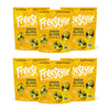 Freestyle Snacks Olive Snack Packs - Jumbo Green Olives, All Natural, Non-GMO, Lemon Garlic, 4oz (6 Pack)