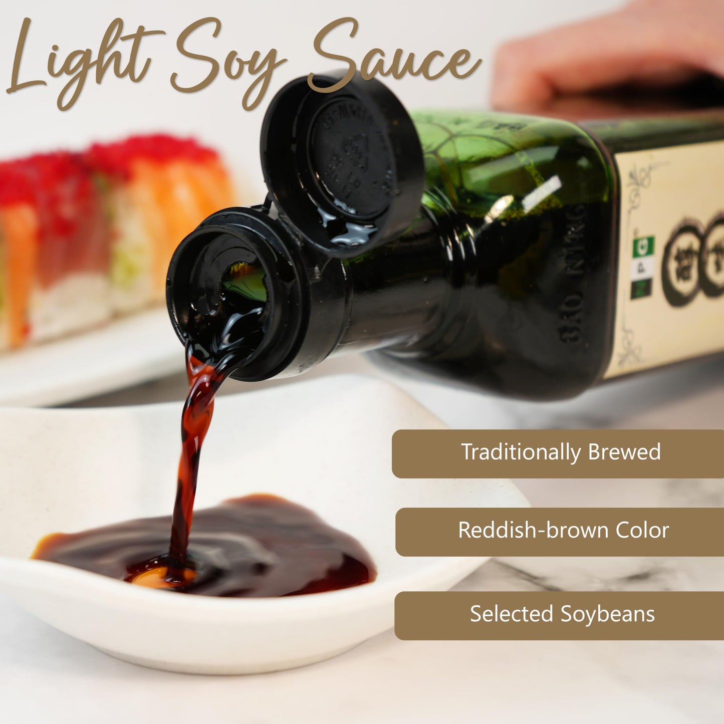 Npg Premium Tamari Light Soy Sauce 16.9 Fl Oz (Pack Of 2), Sauces For Fish, Dumpling, Noodles, And Marinade Meat, Perfect Condim