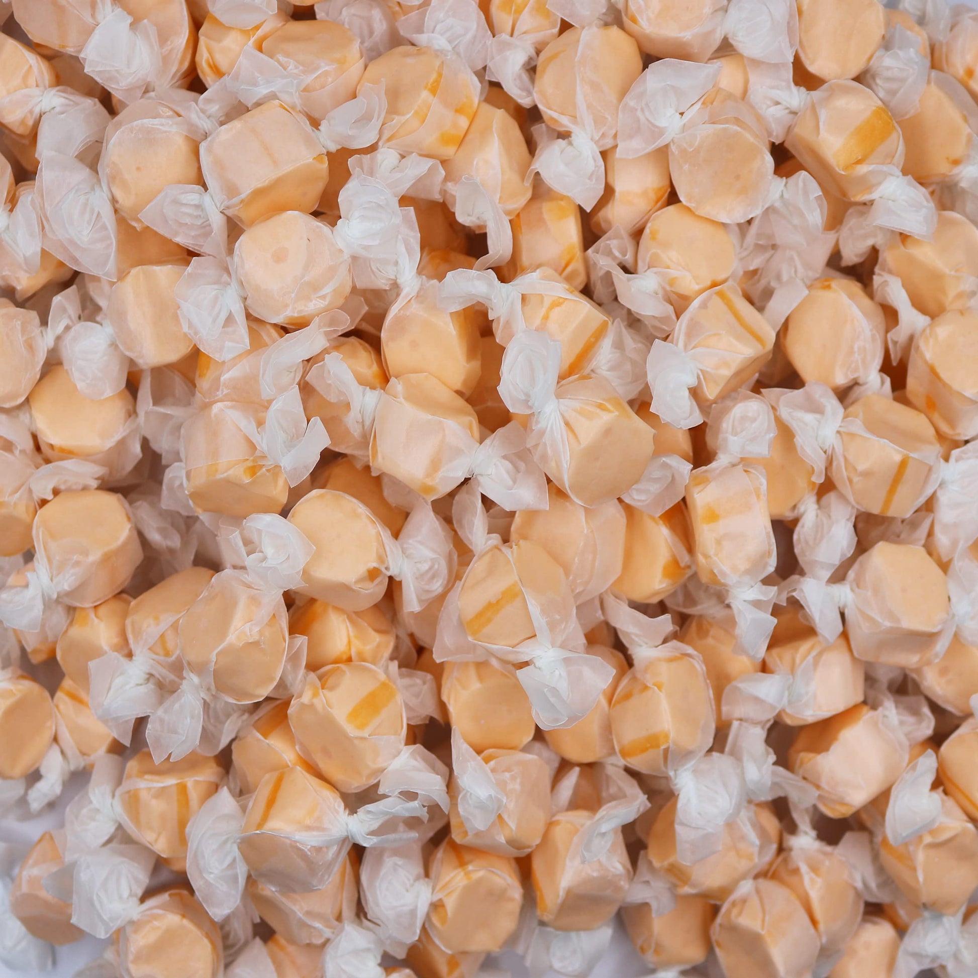 Gourmet Soft and chewy Salt Water Taffy Candies - Individually Wrapped - Bulk bags (Tangerine, 5 Pound (Pack of 1))