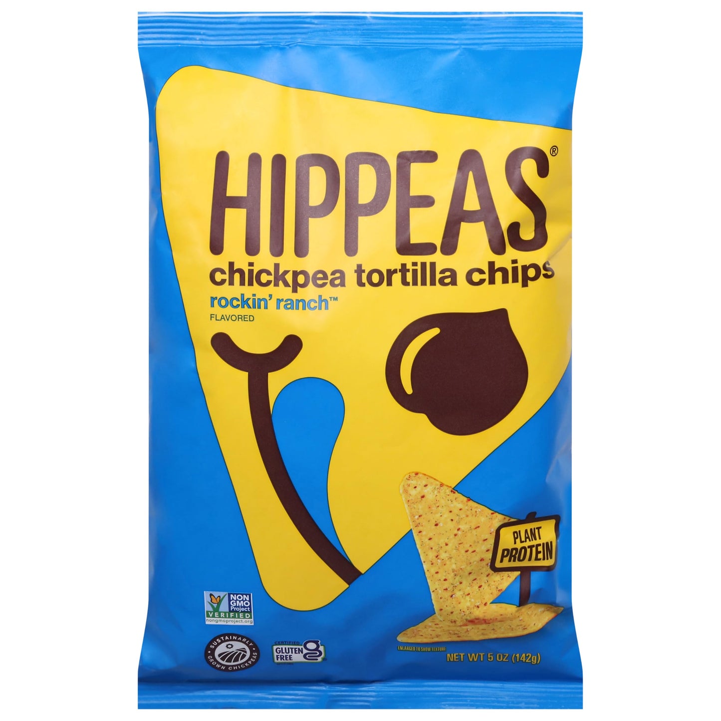 Hippeas - Tortilla Chip Chickpea Vegan Ranch - Case Of 12-5 Ounce