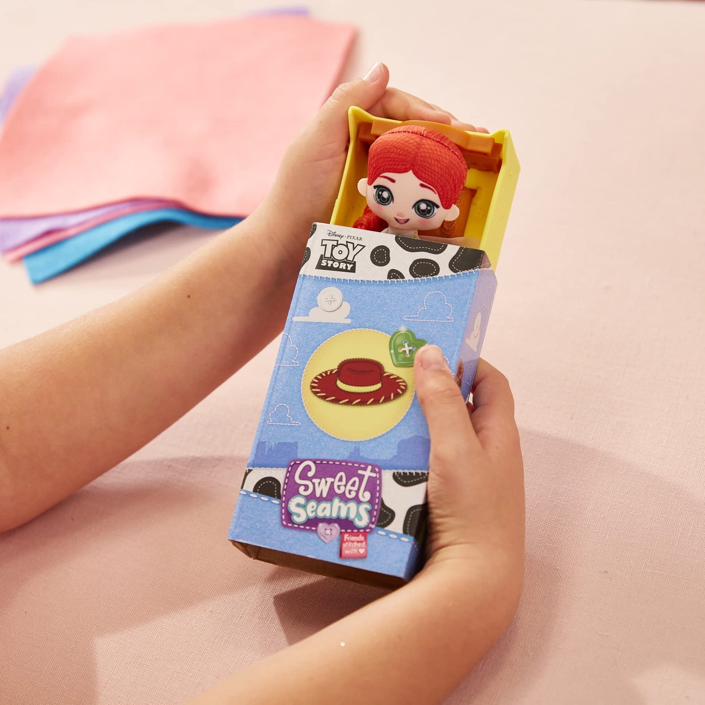 Sweet Seams 6'' Soft Rag Doll Pack - 1Pc Toy | Toy Story Jessie Doll And Bedtime Playset