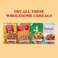 Basic 4 Heart Healthy Cereal, Fruit and Nut Fiber Cereal with Whole Grain, 19.8 oz (Pack of 6)