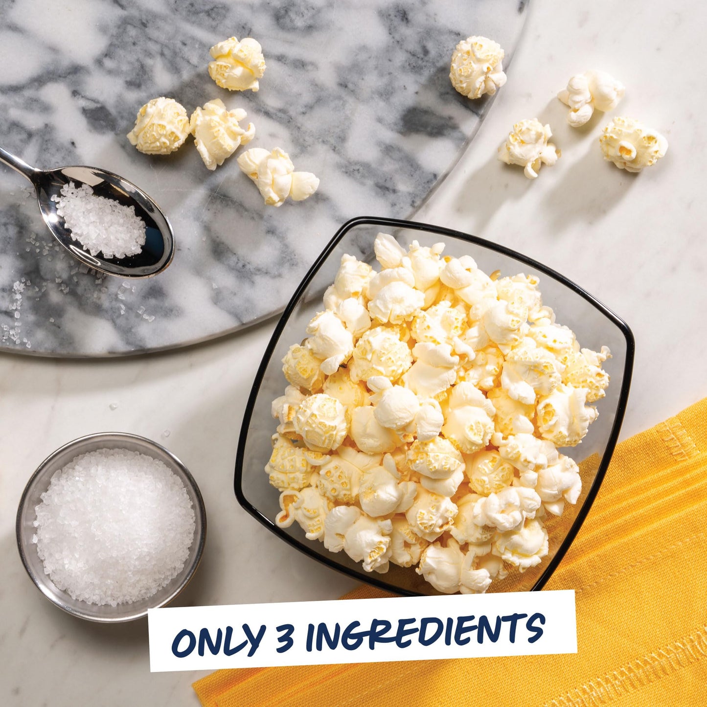 Garrett Popcorn Simply Salted Popped Popcorn, Vegan & Gluten Free, 4oz (Pack of 4)