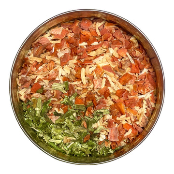 Future Essentials Dehydrated Mirepoix Mix – Dehydrated Vegetables Soup Mix With Carrot, Celery, & Onion For Cooking And Emergencies – 25+ Years Long Shelf Life – Made In The Usa – 7.5 Oz Can
