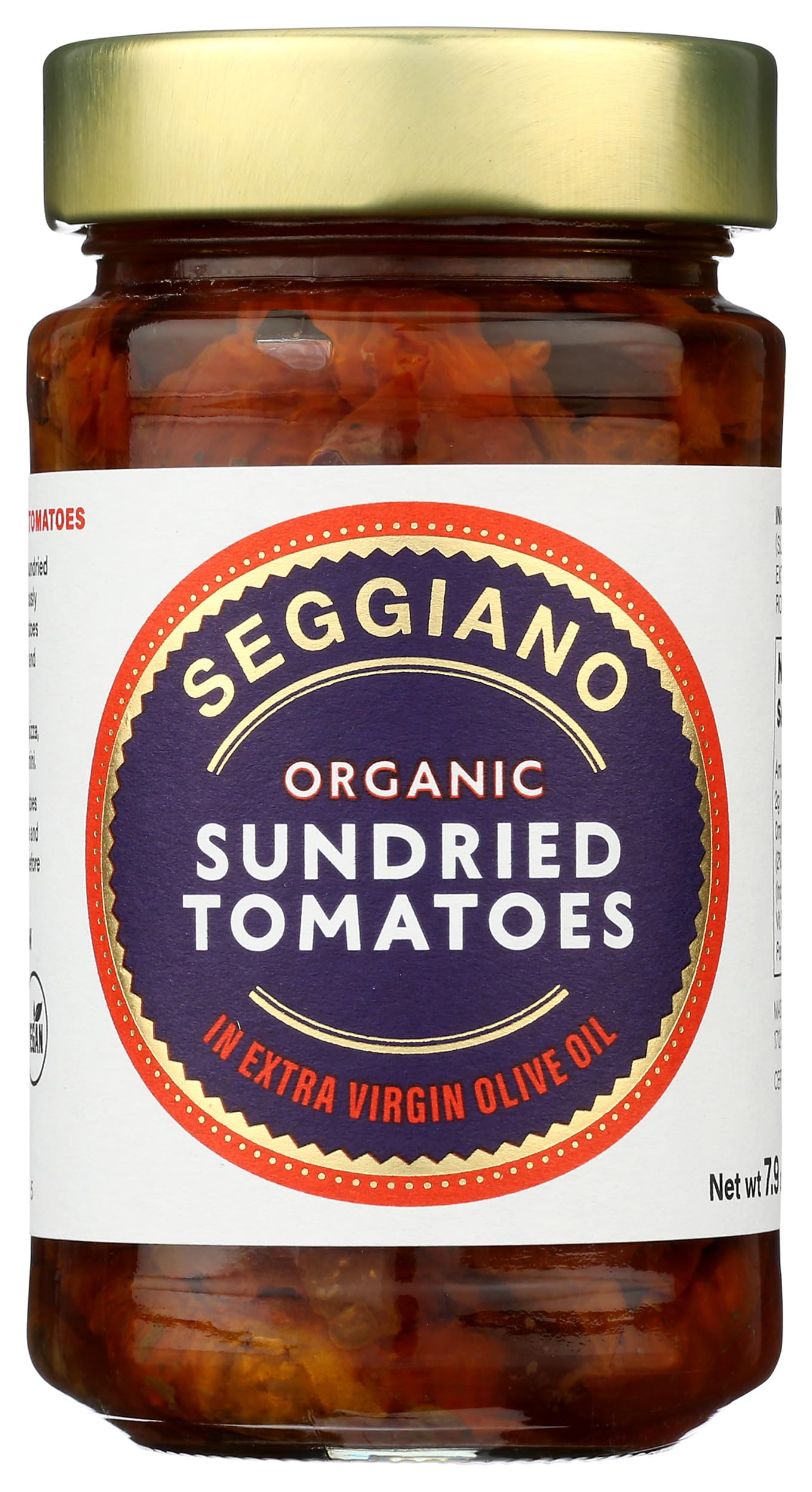 Seggiano, Tomatoes Sundried Extra Virgin Olive Oil Organic, 7.93 Ounce