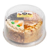Our Specialty 8 Double Layer Variety Cake with Caramel, Carrot, Chocolate and Red Velvet Cake, 46 oz