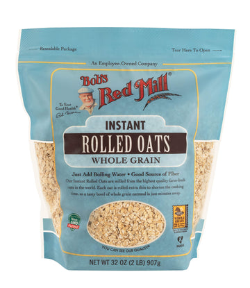 Bob'S Red Mill Instant Rolled Oats, 32-Ounce (Pack Of 4)