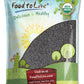 Food to Live Organic Black Sesame Seeds, 10 Pounds Non-GMO, Raw Unhulled Kala Til Seeds, Unroasted, Kosher, Vegan, Bulk. Good So