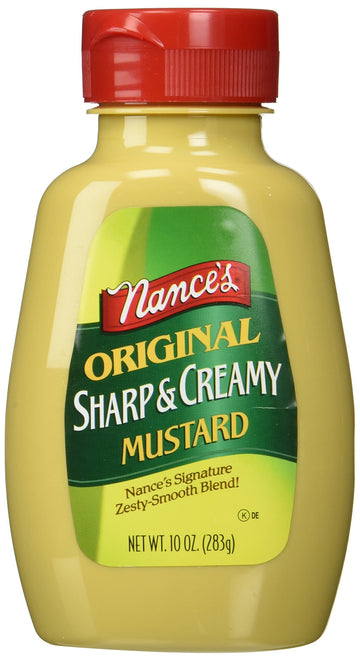 Nance'S Mustard Sharp & Creamy - 10 Oz