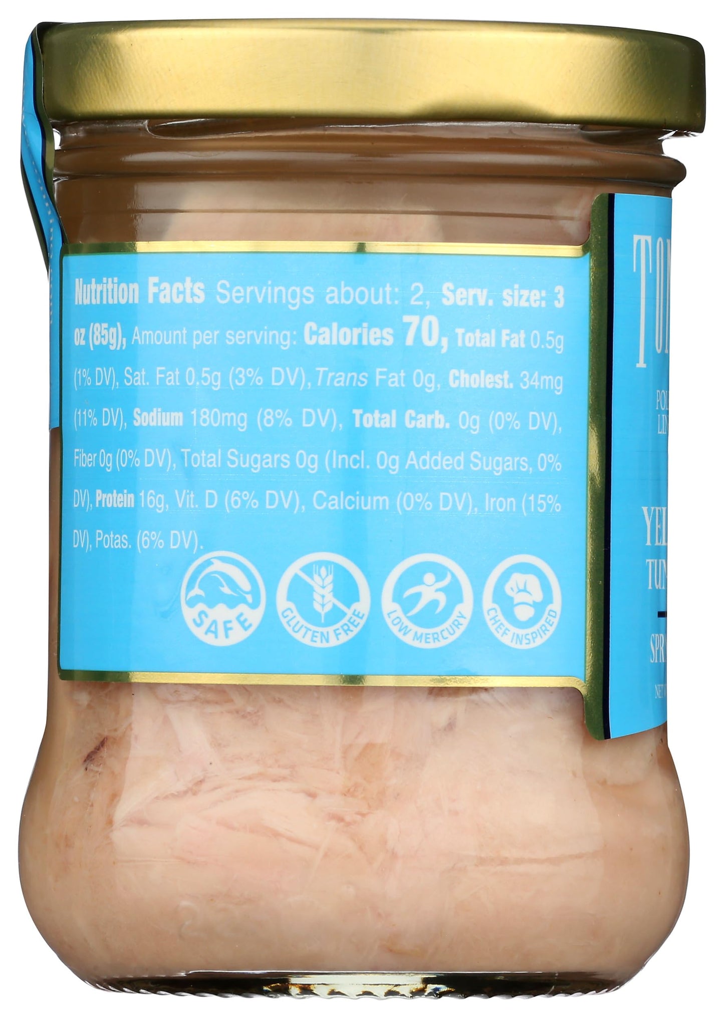 Tonnino Tuna - Tuna In Spring Water - Case of 6 - 6.7 OZ(D0102HX7S4A.)