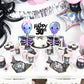 1 Pcs Halloween Theme Happy 30Th Birthday Cake Topper Glitter Cheers To 30 Years Bat Halloween Cake Pick For Halloween Happy 30T