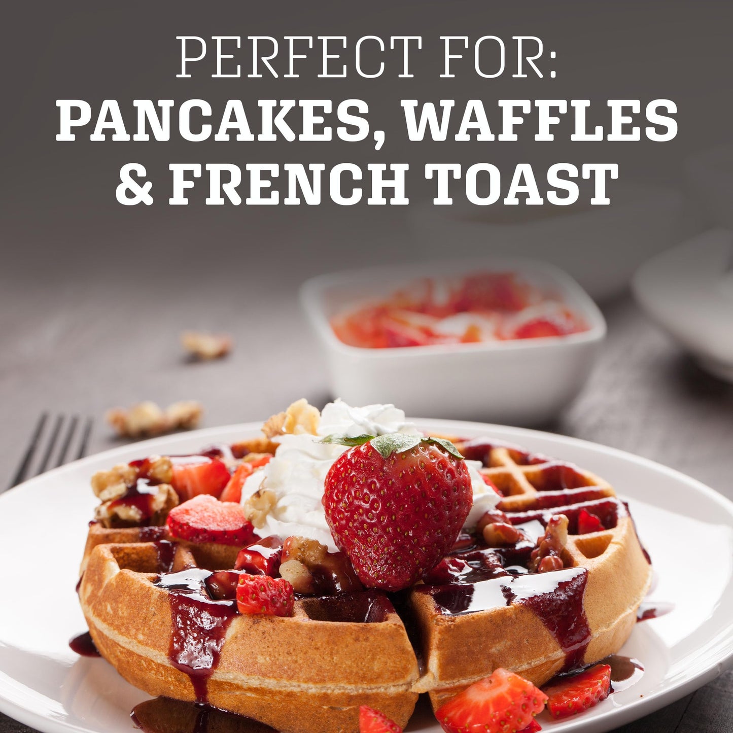 Maple Grove Farms Sugar-Free Strawberry Pancake Syrup, 24 Fl Oz, Model 1179994