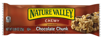 Nature Valley Chewy Granola Bar, Chocolate Chunk, 0.89 Oz (Pack Of 120)