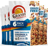 Grandy Organics Dark Chocolate Coconola Granola, Certified Organic Gluten Free Granola, Grain Free, Chocolate Flavored Coconola,