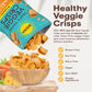 Biena Tasty Thins Veggie Crisps - Low Calorie Veggie Chips For Adults And Kids - 4-Pack, 4 Ounce Bags - Nacho