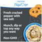 Snack Factory Pretzel Crisps, Sea Salt & Cracked Pepper, 7.2 Oz