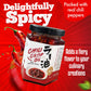 Fusion Select 525g Chili Crisp Oil - Crunchy Garlic Chili Oil, Umami Seasoning with Hot Peppers for Korean Ramen, Spicy Noodles,