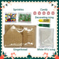 Sarah'S Candy Factory Gingerbread Cookie House Kit - 2 Lbs - Easy To Decorate - Includes Everything Needed To Assemble And Decor