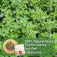 FullChea Thyme Tea Bags - Premium Non-GMO, Caffeine-Free, 40 Count