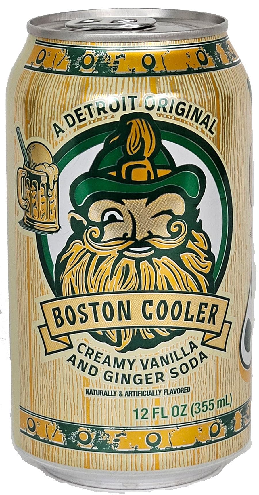 Vernors Ginger Soda Boston Cooler Edition 12-Pack 12 oz Cans Fridge Pack 48-Count