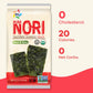 Kimnori Seasoned Seaweed Snacks Sheets - Organic Sweet 'N Spicy Flavor 12 Individual Packs Roasted Crispy Premium 100% Natural L