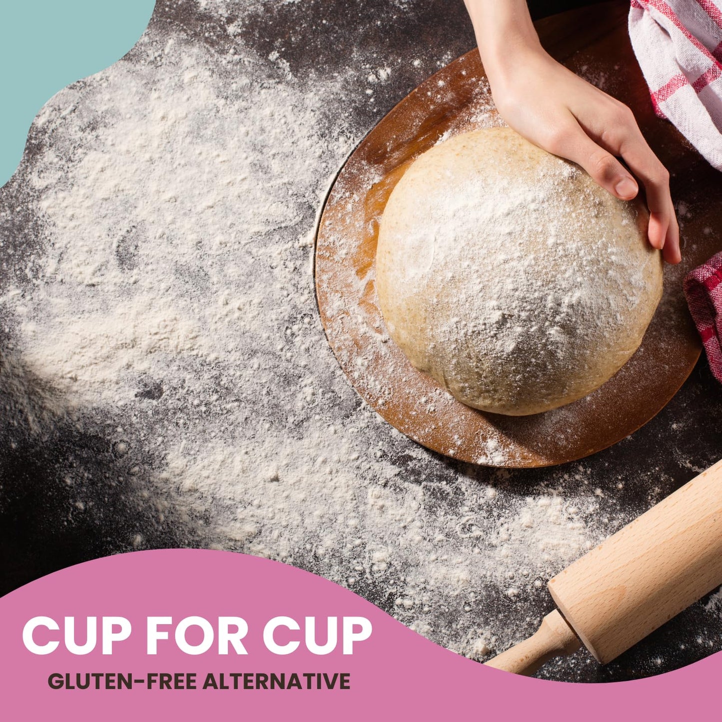 Better Batter Original Blend Multipurpose Certified Gluten-Free Flour, Top 8 Allergen Free, Cup for Cup Baking Alternative to Or